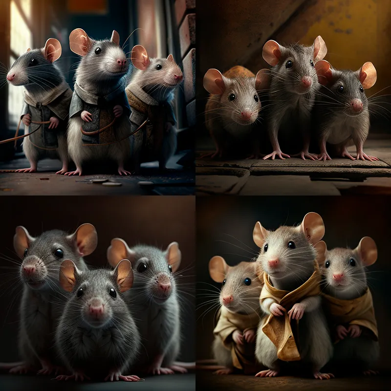 Четыре крысы
